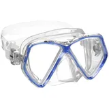 Mares Zephir Jr - Taucherbrille Kinder mit doppeltem Glas, Micro-Frame, großem Sichtfeld, Siliter Dichtlippe und EZ Adjust 360° Schnallen