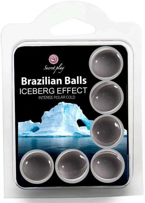 SECRET PLAY SET 6 BRASILIANISCHE KUGEL EISBERG-EFFEKT