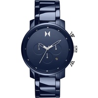 MVMT Chronograph Quarz Uhr für Herren mit Blaues Keramikband - 28000204-D
