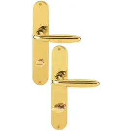 HOPPE Langschildgarnitur Verona M151/302 Messing F71