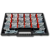 Schraubenbox24 Sechskantschrauben Sortiment M4-M5-M6 350 Stück