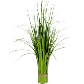I.GE.A. Kunstgras I.GE.A. "Grasbund", grün, B:40cm H:62cm, Kunststoff, Kunstpflanzen, mit Juteband