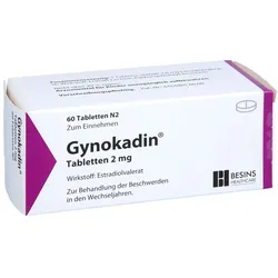 Gynokadin 2 mg Tabletten 60 St