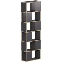 Vicco Raumteiler Eneos 60 x 186 x 24 cm Braun