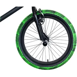 chilliz XB.02 schwarz-grün Kinder, Erwachsene V-Brake 360° Rotor - Schwarz