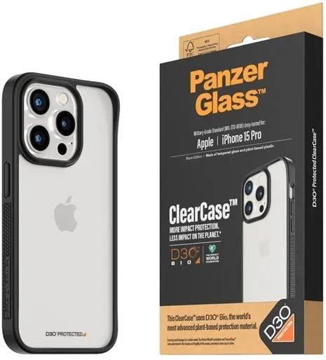 Preisvergleich Produktbild ClearCase with D3O iPhone 15 Pro