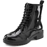 LASCANA Schnürboots Damen schwarz-shiny Gr.36
