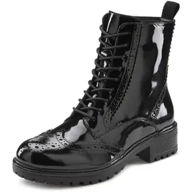 LASCANA Schnürboots Damen schwarz-shiny Gr.36