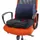 Powerton Orthopädisches Kissen, druckfeste Kunststoffspitze, ergonomisch, schwarz, Schaum mit Memory-Effekt,