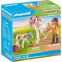 Playmobil Country Pferd mit Fohlen 71243