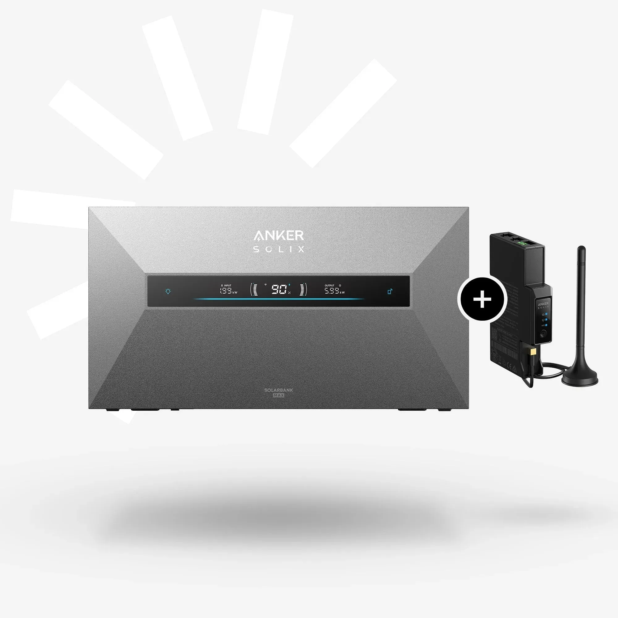 Anker SOLIX Solarbank MAX AC inkl. Smart Meter Gen 2