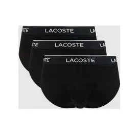 Lacoste Slip mit Stretch-Anteil im 3er-Pack, Black, S