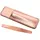 Tweezerman Mini Schräge Pinzette mit Etui Rose Gold