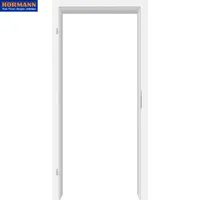 Hörmann ProLine Holz-Zimmertür-Umfassungszarge stumpf - Duradecor glatt  RAL 9016 Verkehrsweiß seidenmatt 270 mm DIN Links 834 mm (Nennmaß = 860 mm) 2097 mm (Nennmaß = 2110 mm)