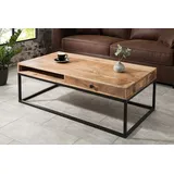 Riess-Ambiente IRON CRAFT Braun Mangoholz 100 x 40 cm