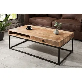 Riess-Ambiente IRON CRAFT Braun Mangoholz 100 x 40 cm