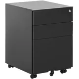 Beliani Cami Aktenschrank 50 x 39 x 60 cm schwarz