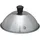 CHEF CUISINE Burger Dome Ø 16 cm Edelstahl silberfarben
