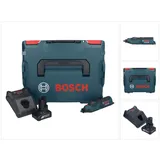 Bosch Professional Akku Rotationswerkzeug 12 V + 1x Akku 6,0 Ah + Ladegerät + L-Boxx