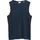 s.Oliver Slim Fit Tank Top aus Baumwollmix mit Crew Neck - blau - L