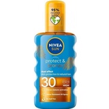 NIVEA Sun Protect & Bronze Naturbräunungsöl SPF 30, 200 ml
