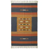 Homescapes Kelim-Teppich, Mehrfarbig, Textil, Ethno, Rechteckig, 160x230 cm, Teppiche & Böden, Teppiche, Naturteppiche