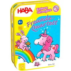 Spiel HABA "Einhorn Freunde-Quartett", bunt, Spiele, Kinder, Pappe, Made in Germany