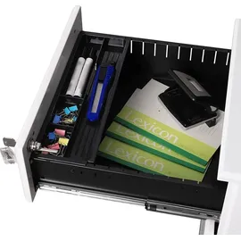 Woltu SK024 Rollcontainer 39 cm x 54 cm x 52 cm weiß