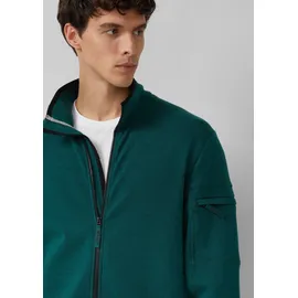 s.Oliver Melierte Sweatjacke Herren Grün L