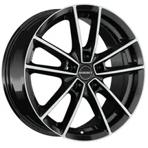 Borbet W 8,0 x 20 5 x 112 ET41 MB57,1 Schwarz Poliert