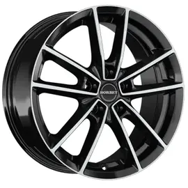 Borbet W 8,0 x 20 5 x 112 ET41 MB57,1 Schwarz Poliert