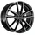 Borbet W 8,0 x 20 5 x 112 ET41 MB57,1 Schwarz Poliert