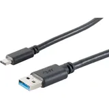 s/conn S-Conn 13-31045 USB Kabel 3.0 A Stecker - USB 3.1 C Stecker 3m