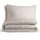 Blumtal Musselin Bettwäsche Grau 135 x 200 cm + 40 x 80 cm