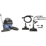 Numatic HVN20111 BLAUW, Staubsauger, Schwarz, Blau