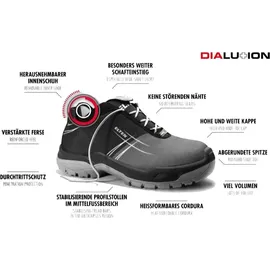 ELTEN Sicherheitshalbschuh DIALUTION Low ESD S3 Gr. 44