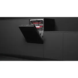 Teka DFI 44800 Geschirrspüler (vollintegrierbar, 450 mm, Schwarz)