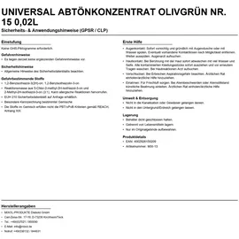 Mixol Abtönkonzentrat Olivgrün 20 ml