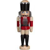 Seiffener Volkskunst eG Nussknacker König 29 cm rot