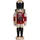 Seiffener Volkskunst eG Nussknacker König 29 cm rot