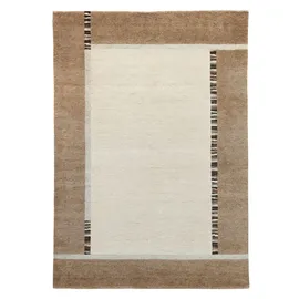 Natur Pur Gabbehteppich Heaven 70 x 140 cm Schurwolle Beige