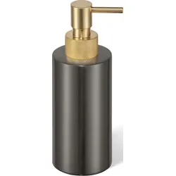 Club Seifenspender glatt dunkles Metall matte - gold
