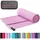 luxuskollektion Mikrofaser Handtuch 160 x 80 cm rosa