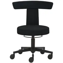 Mayer Sitzmöbel Funktionsdrehhocker 1262 Polyester 54 x 0 x 0 cm Schwarz