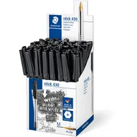 Staedtler Stick 430 M - sort - 50 Stück
