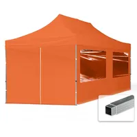 TOOLPORT Faltpavillon, Faltzelt Pavillon 3x6m - 4 Seitenteile Aluminium