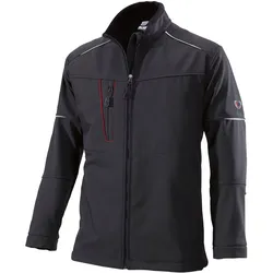Softshelljacke "1868-572" Outdoor - 4XL - schwarz