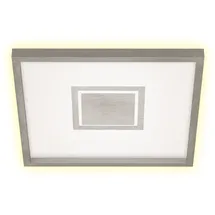 Briloner GEO 1 LED-Panel nickel-matt 42,3 x 42,3 cm