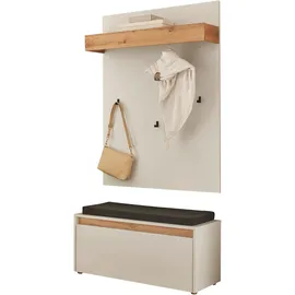 Home Affaire GIRON/CiTY Schuhbank 100 x 40 x 170 weiß