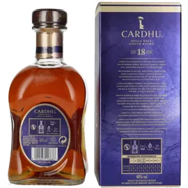 Cardhu 18 Years Old Single Malt Scotch 40% vol 0,7 l Geschenkbox